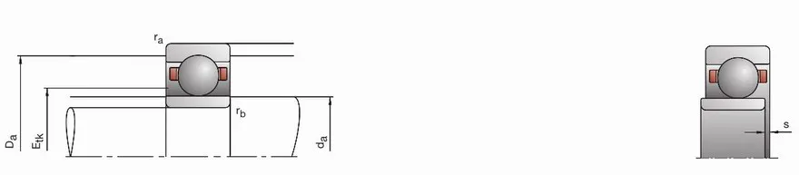 FD直接潤滑浮動變位軸承參數(shù)